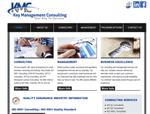 Tablet Screenshot of keymanagementconsulting.com